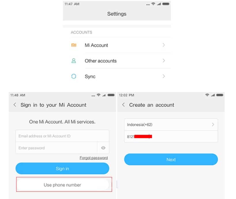 Redmi 5 Plus Mi Account Unlock