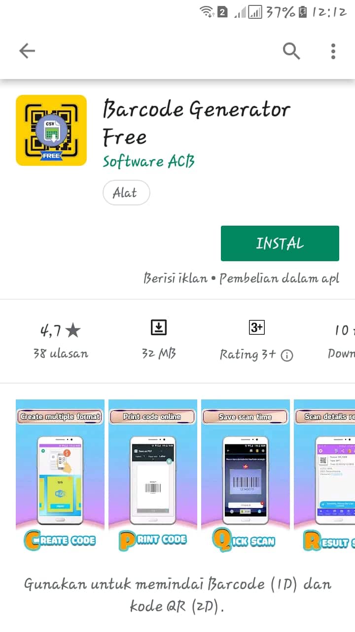 Cara Membuat Barcode Dan Qr Code Lewat Android Dan Pc Mudah 100 Berhasil Porn Sex Picture 6710